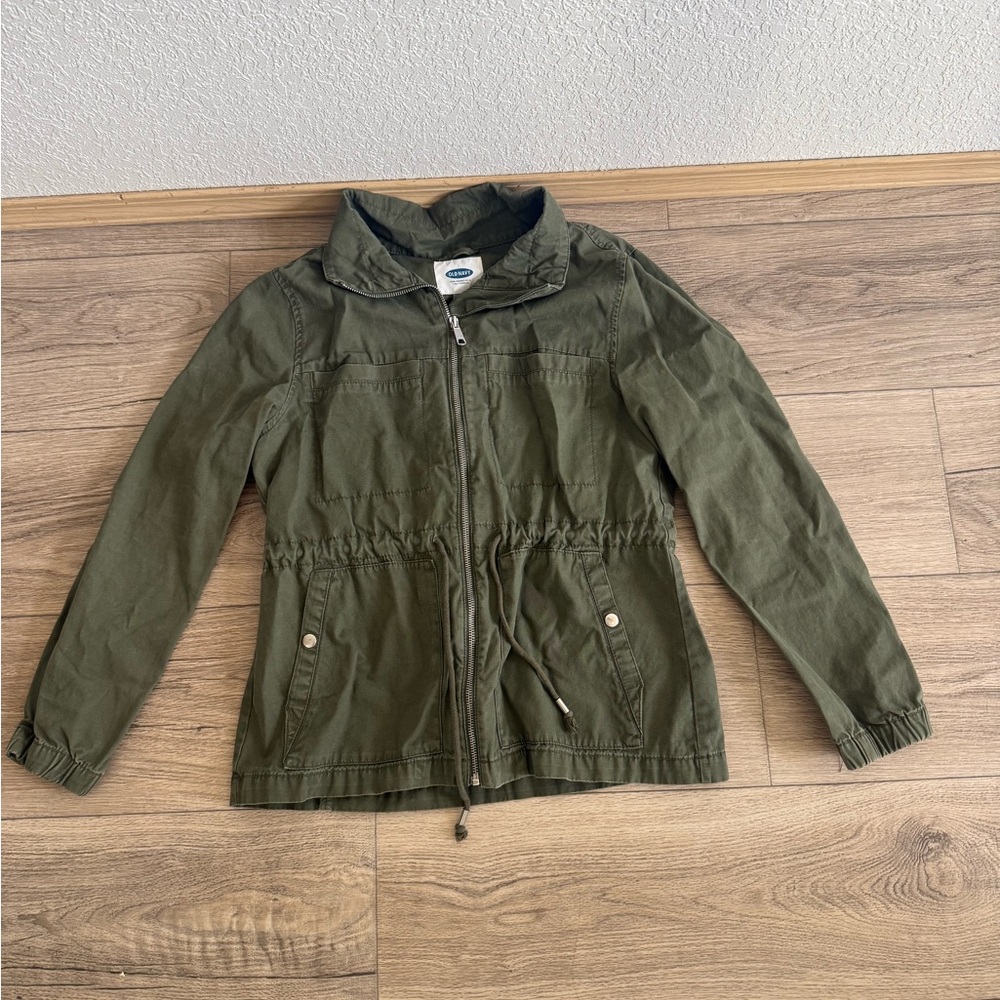 Old Navy Olive Utility Jacket